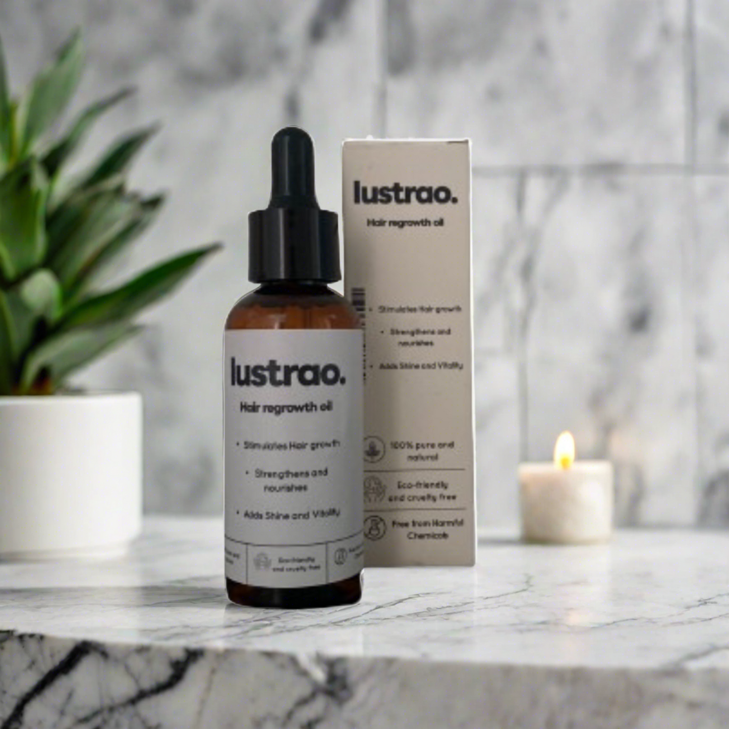 Olio per la Ricrescita dei Capelli - Lustrao