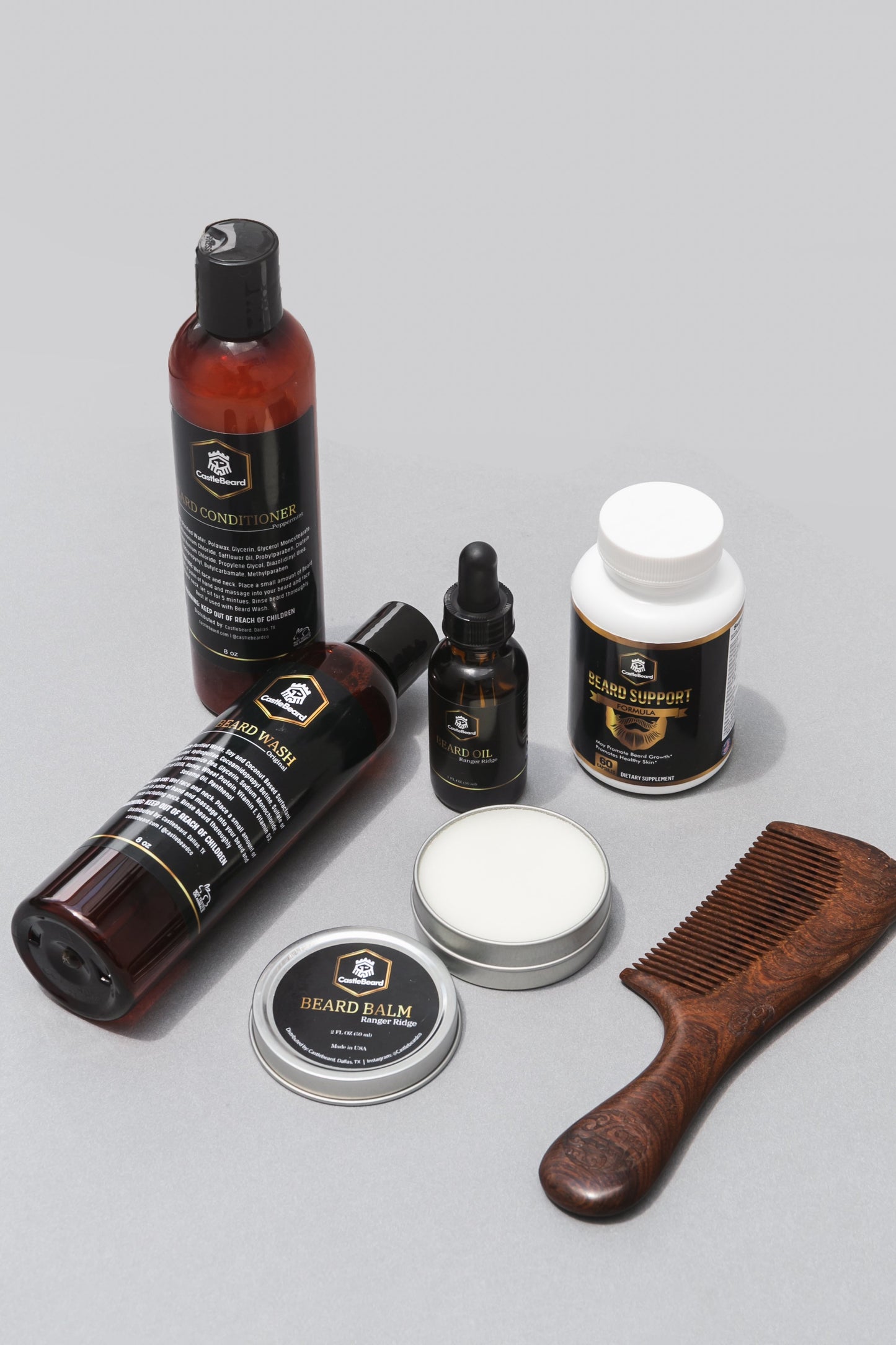 Kit Completo per la Cura della Barba