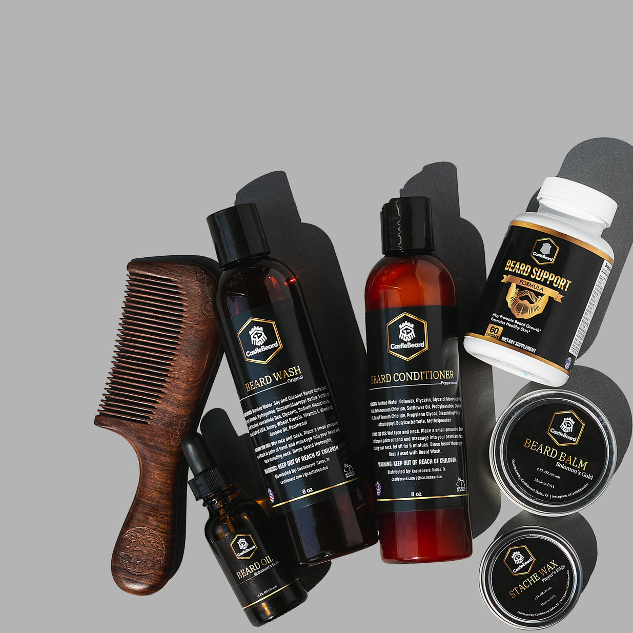 Kit Completo per la Cura della Barba