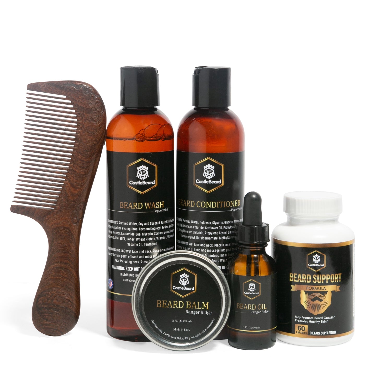 Kit Completo per la Cura della Barba